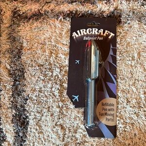 Aircraft Ballpoint Pen with Moving Parts